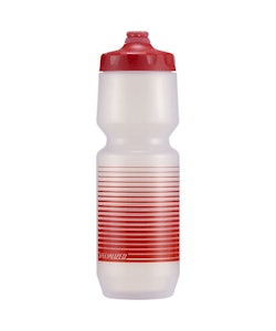 Specialized | Purist Fixy 26Oz Bottle Linear Stripe Clear Red