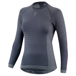 Specialized | Seamless Baselayer Ls Women's | Size Small/medium In Grey