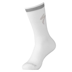 Specialized | Soft Air Reflective Tall Sock Men's | Size Medium In White