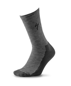 Specialized | Primaloft Lightweight Tall Sock Men's | Size Small in Dove Grey