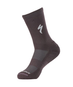Specialized | Techno MTB Tall Sock Men's | Size Small in Cast Umber