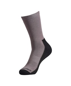 Specialized | Primaloft Lightweight Tall Logo Sock Men's | Size Small In Gunmetal | Polyester/elastane/polyamide