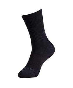 Specialized | Cotton Tall Sock Men's | Size Extra Large In Black | 100% Cotton