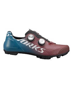 Specialized | S-Works Recon Shoes Men's | Size 40.5 in Tropical Teal/Maroon/Silver