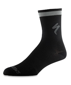 Specialized | Soft Air Reflective Tall Sock Men's | Size Medium in Black