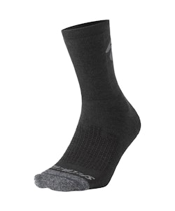 Specialized | Merino Deep Winter Tall Sock Men's | Size Medium in Black
