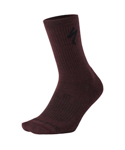 Specialized | Merino Midweight Tall Sock Men's | Size Small in Crimson