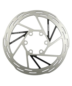 SRAM | Paceline AXS Road Disc Brake Rotor | Silver/Black | 140mm, 6-Bolt
