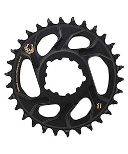 Sram | Eagle X-Sync 2 3Mm Boost Chainring Black W/ Gold | 34 Tooth, Direct Mount | Aluminum