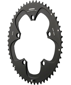 Sram | Red 22 Outer Chainrings | Black | Black | 110Bcd, 52 Tooth, 11 Sp