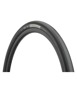 Teravail | Rampart 700c Tubeless Tire | Black | 700X42c, Durable Casing