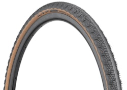 Teravail | Washburn 700C Tubeless Tire | Tan | 700X38C, Light & Supple, Tubeless | Rubber