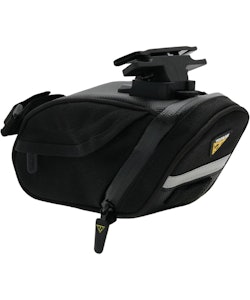 Topeak | Aerowedge Pack Dx Seat Bag | Black | Medium, W/ Fixer F25