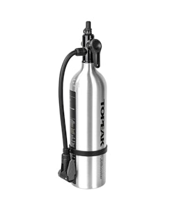 Topeak | TubiBooster X | Silver | 2 in 1 Tubless Tire Charger