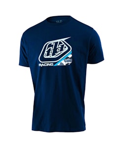 Troy Lee Designs | Precision 2.0 Youth T-Shirt | Size Medium in Navy