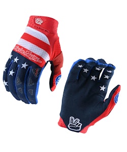 Troy Lee Designs | Air Gloves Stars & Stripes Men's | Size Small In Red/blue