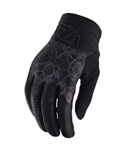 Troy Lee Designs | Women's Luxe Gloves | Size Extra Large In Floral Black