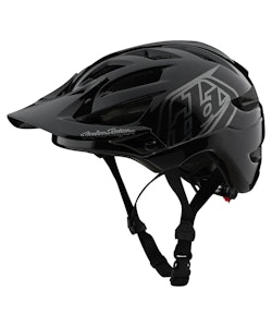 Troy Lee Designs | A1 Youth Helmet Drone in Black/Silver