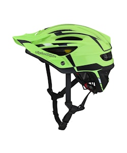 Troy Lee Designs | A2 Mips Helmet Sliver Men's | Size Extra Large/XX Large in Green/Grey