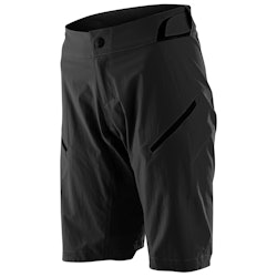 Troy Lee Designs | Women's Lilium Short Shell | Size Large In Troy Lee Black