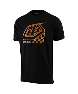Troy Lee Designs | Precision 2.0 Checkers T-Shirt Men's | Size Small in Black