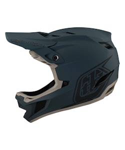 Troy Lee Designs | D4 Composite Helmet Stealth Men's | Size Extra Large In Gray