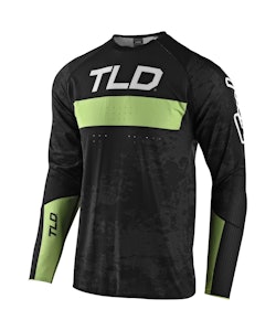 Troy Lee Designs | Sprint Ultra Jersey Grime Men's | Size Small in Black/Glo Green
