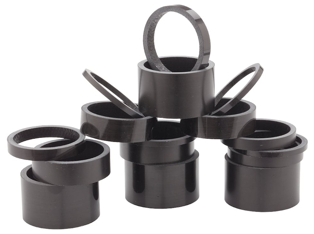 Whisky Carbon Headset Spacers - 5 Pack