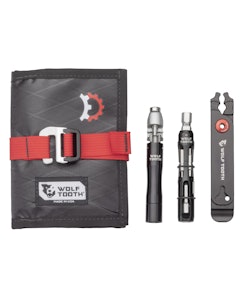 Wolf Tooth Components | Toolcash Rider Wallet, Encase Tools & Pack Pliers | Black | With Encase Tools And Pack Pliers