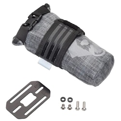 Wolf Tooth Components | Wolf Toothb-Rad Teklite Roll-Top 0.6L Bag With Adapter Plate Black