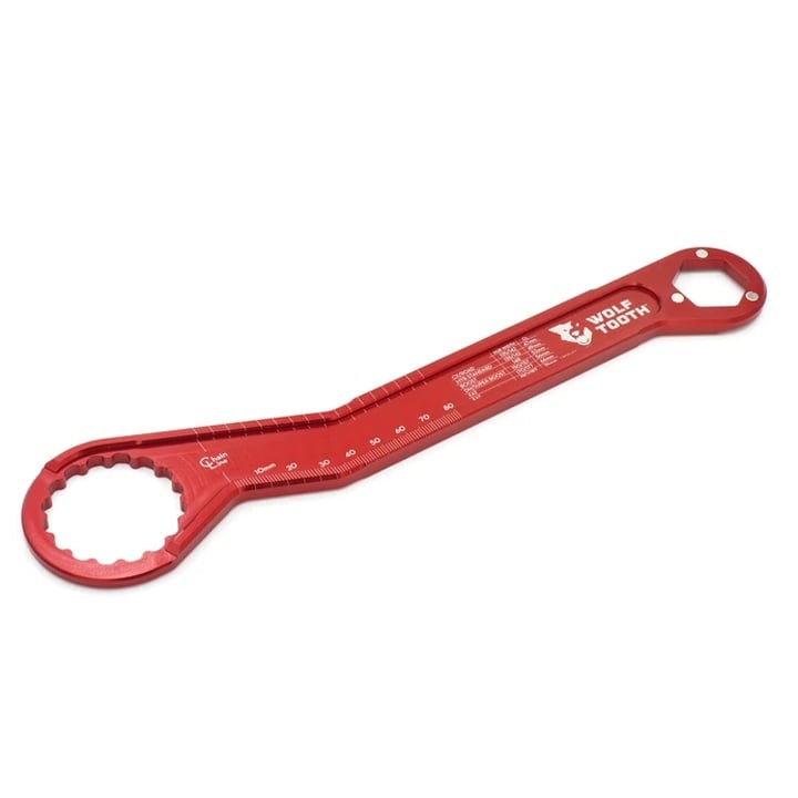 Wolf Tooth Pack Wrench - Ultralight BB and 1" Hex Wrench