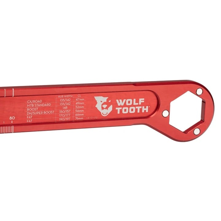 Wolf Tooth Pack Wrench - Ultralight BB and 1" Hex Wrench