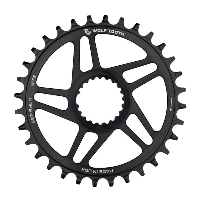 Wolf Tooth DM Chainrings for Shimano 12spd Cranks