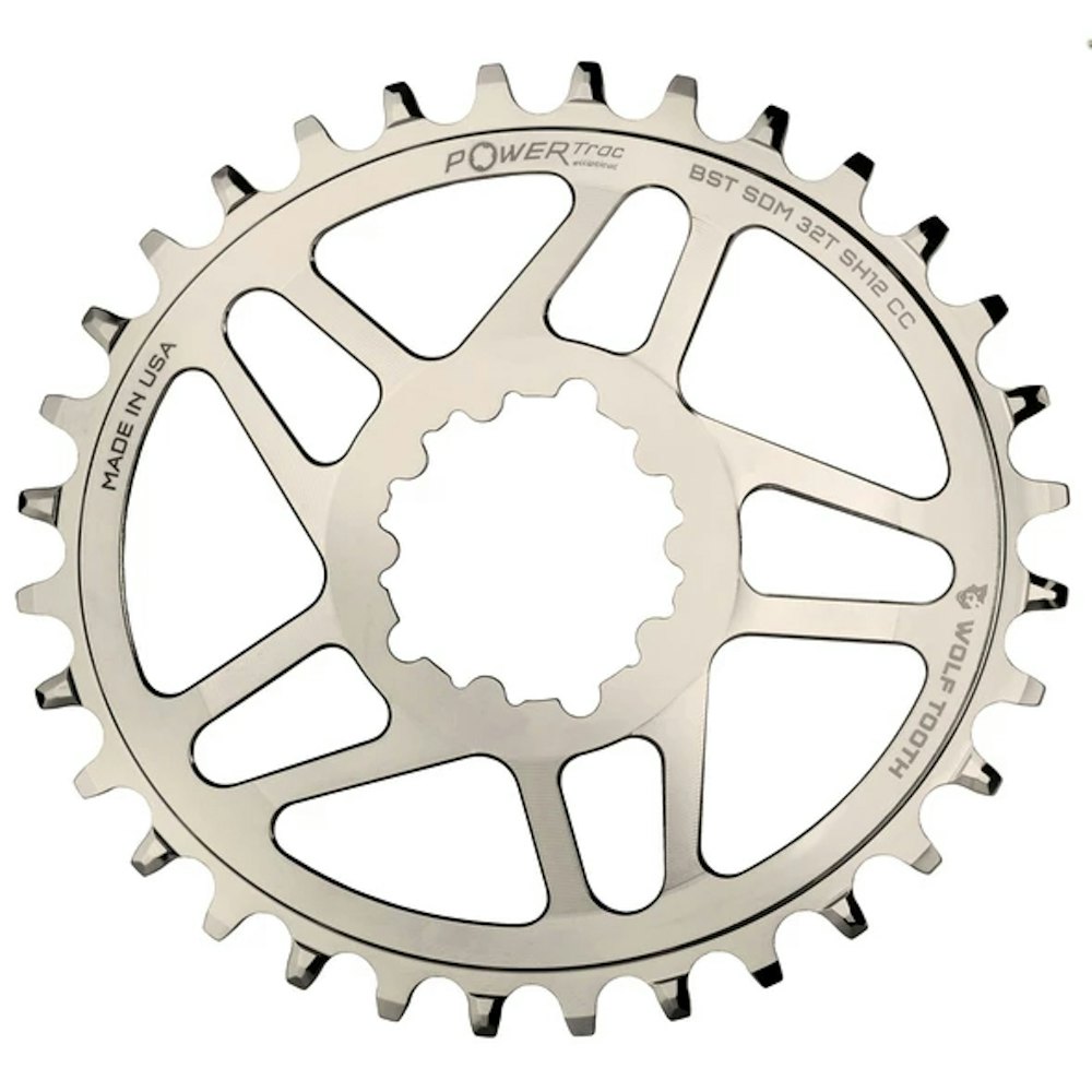 Wolf Tooth Elliptical DM Chainring, Cane Creek & Sram Cranks