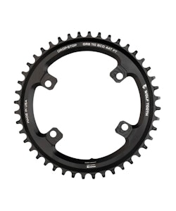 Wolf Tooth Components | Chainring For Shimano GRX Cranks | Black | 44T | Aluminum