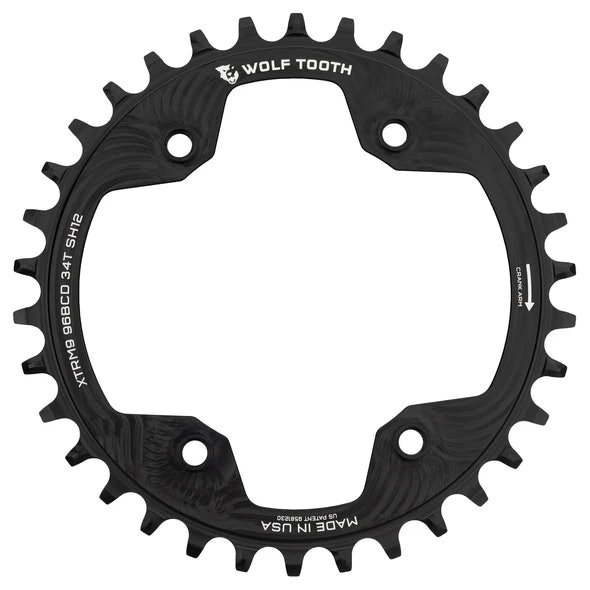 Wolf Tooth Shimano 96BCD 12spd Chainring For M9000 & M9020