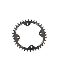 Wolf Tooth Components | Oval 104 Bcd Drop Stop A Chainrings | Black | 32Tooth | Aluminum
