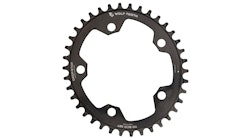 Wolf Tooth Components | Oval 110 Bcd Chainrings | Black | 38Tooth | Aluminum