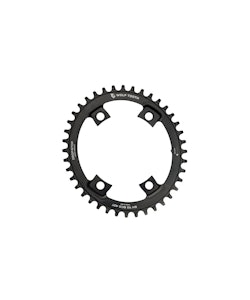 Wolf Tooth Components | Oval 110 Bcd Asymmetric 4-Bolt For Shimano Cranks 38T Asymetric For Shimano 4X110Bcd Cranks | Aluminum