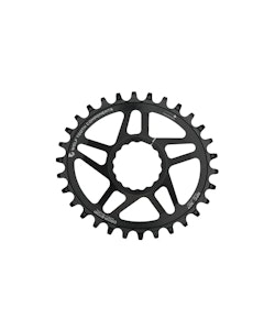 Wolf Tooth Components | Oval Direct Mount Chainrings for Race Face Cinch 34T Standard (49mm Chainline/6mm Offset) | Aluminum