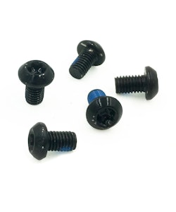 Wolf Tooth Components | Camo Chainring Bolts | Black | 5 Pack, Ed Coated Steel