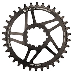 Wolf Tooth Components | Direct Mount Chainrings For Sram Cranks 42T 6Mm Offset Sram Gxp | Aluminum