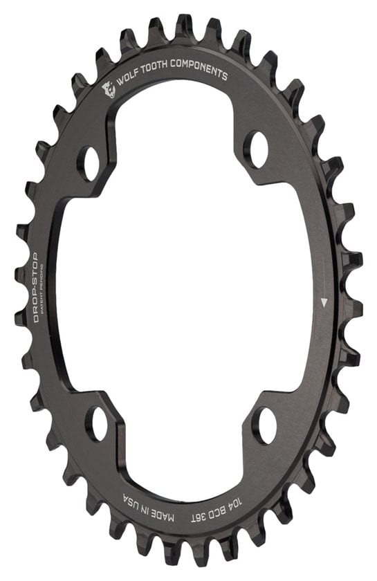 Wolf Tooth 104 BCD Drop Stop A Chainring