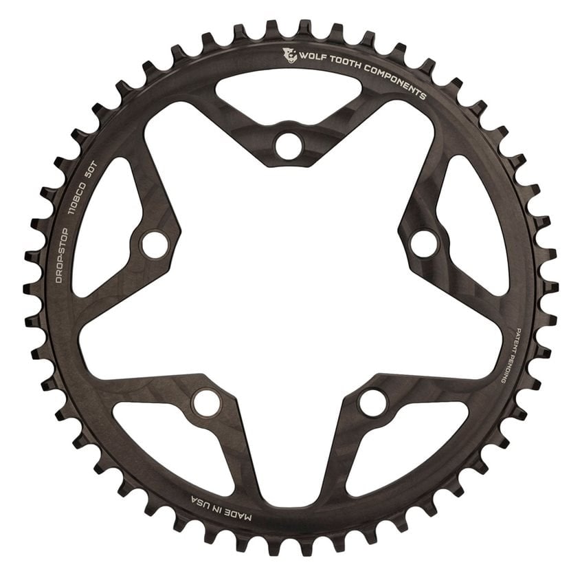 Wolf Tooth 110 BCD Cyclocross & Road Drop Stop B Chainrings