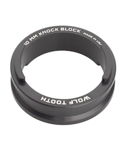 Wolf Tooth Components | Headset Spacer For Trek Knock Block | Black | 10Mm | Aluminum