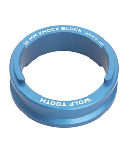 Wolf Tooth Components | Headset Spacer For Trek Knock Block | Blue | 10mm | Aluminum