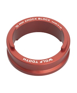 Wolf Tooth Components | Headset Spacer For Trek Knock Block | Red | 10mm | Aluminum