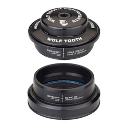 Wolf Tooth Components | Zs44/ec49 Geoshift Performance Angle Headset | Black | Zs44/ec49, Long