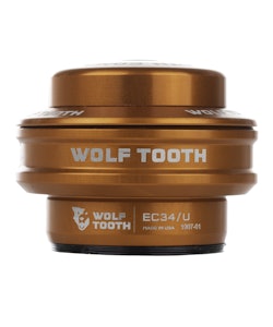 Wolf Tooth Components | Ec34/28.6 Upper Headset | Orange | - Ec34/28.6 Upper 16Mm Stack