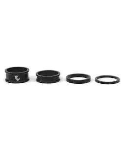Wolf Tooth Components | Precision Headset Spacers Kit Black | Aluminum